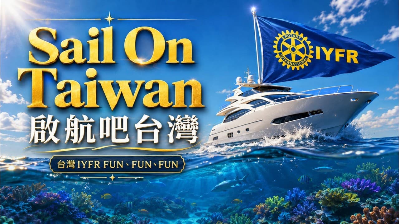 從台灣出發航向全球!IYFR 國際扶輪帆艇聯誼會的偉大航程 Sail On, Taiwan 啟航吧,台灣 丨#PC AI #AI MV #扶輪社 #rotory #IYFR