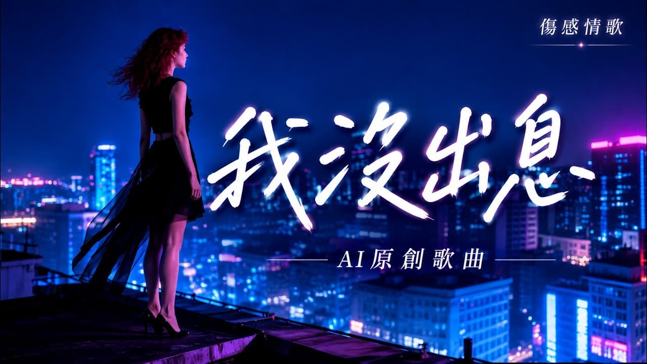 【AI 音樂】聽完心碎!王世堅名句「我沒出息」變身催淚神曲,AI 女主角竟是我本人?丨PC AI #AI MV